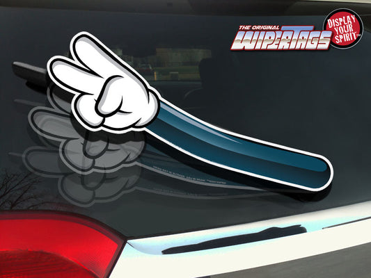 White Glove Peace WiperTags