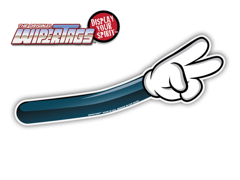 White Glove Peace WiperTags