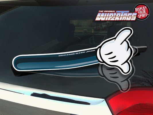 White Glove Shaka Hang Loose WiperTags