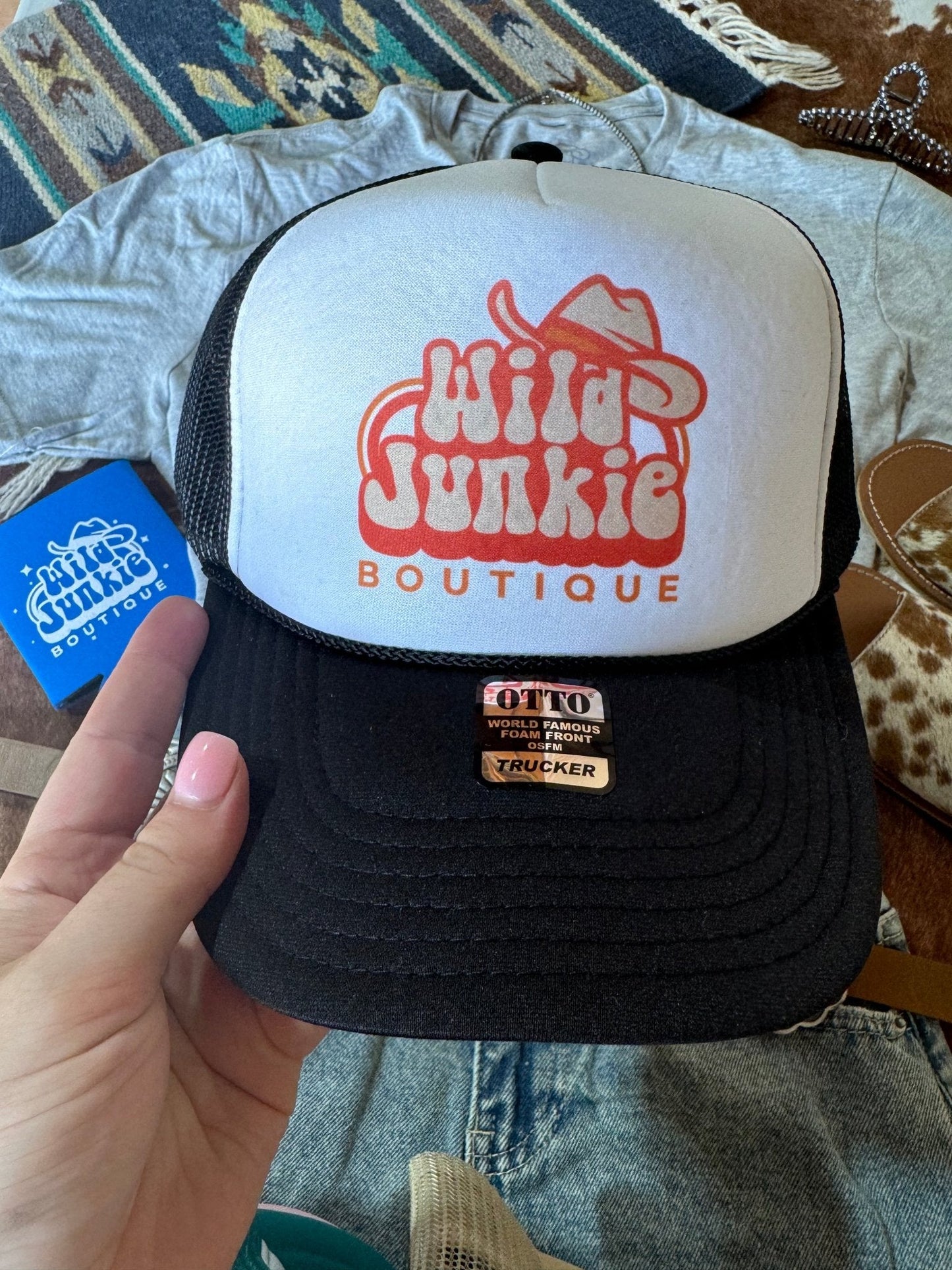 Wild Junkie Logo Trucker Hat