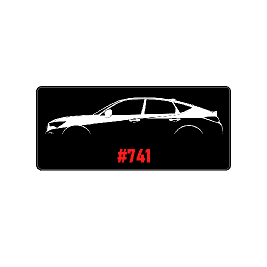 Wireless Charger Warning Label Overlay - 2023+ Integra