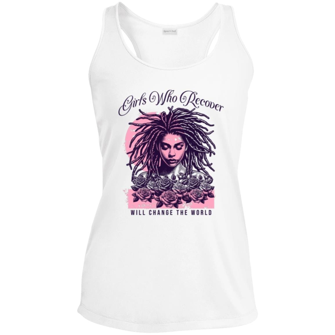 Womens Recovery Tank | Inspiring Sobriety | Girls Who Recover Will Change The World