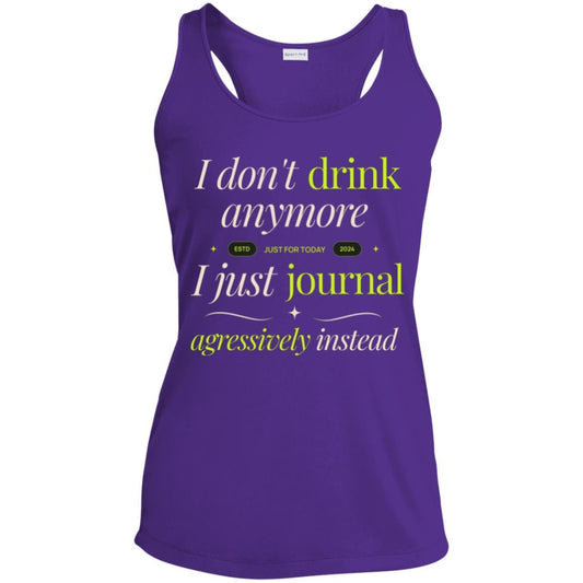 Womens Recovery Tank | Inspiring Sobriety | I Don't Drink Anymore