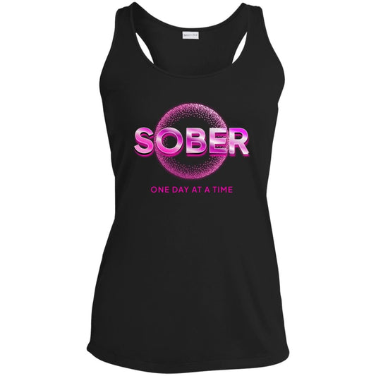 Womens Recovery Tank | Inspiring Sobriety | SOBER (Pink)