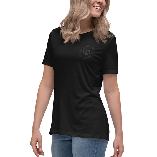 Women's Black-out Lucky 7's Relaxed T-Shirt