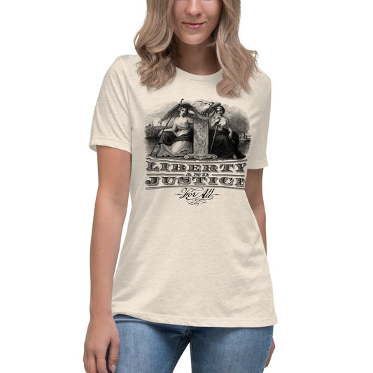 Liberty and Justice Women's Relaxed T-Shirt
