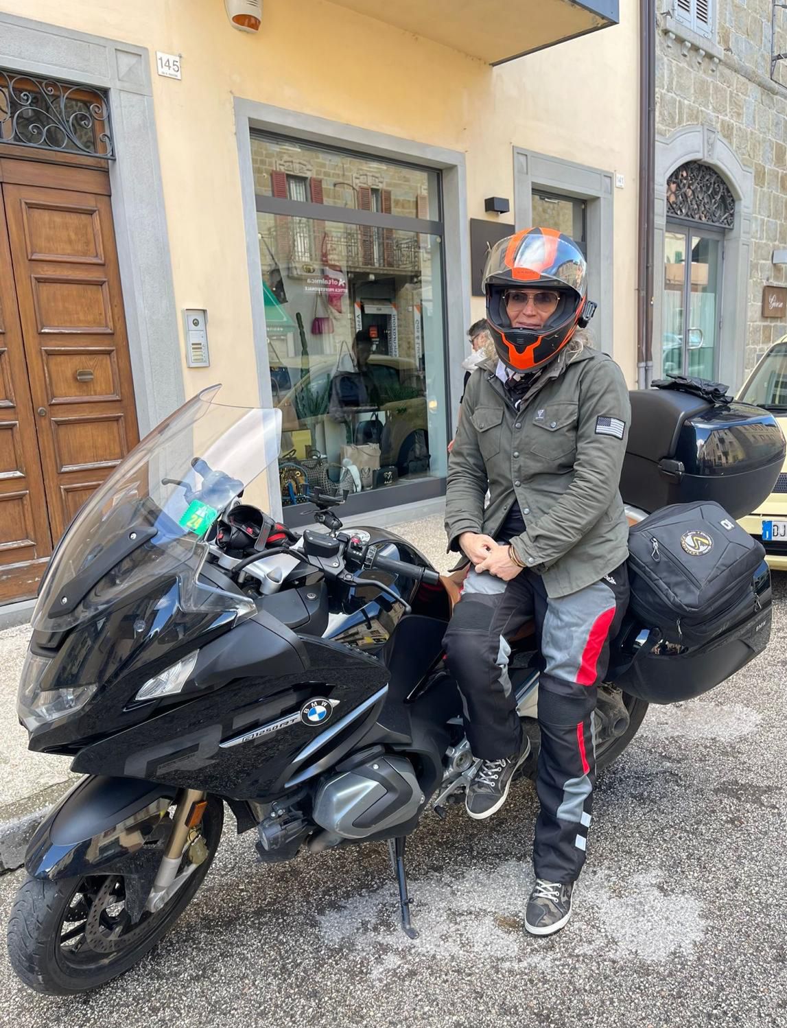 Protective Canvas Jacket for Women - Army Green with Pads