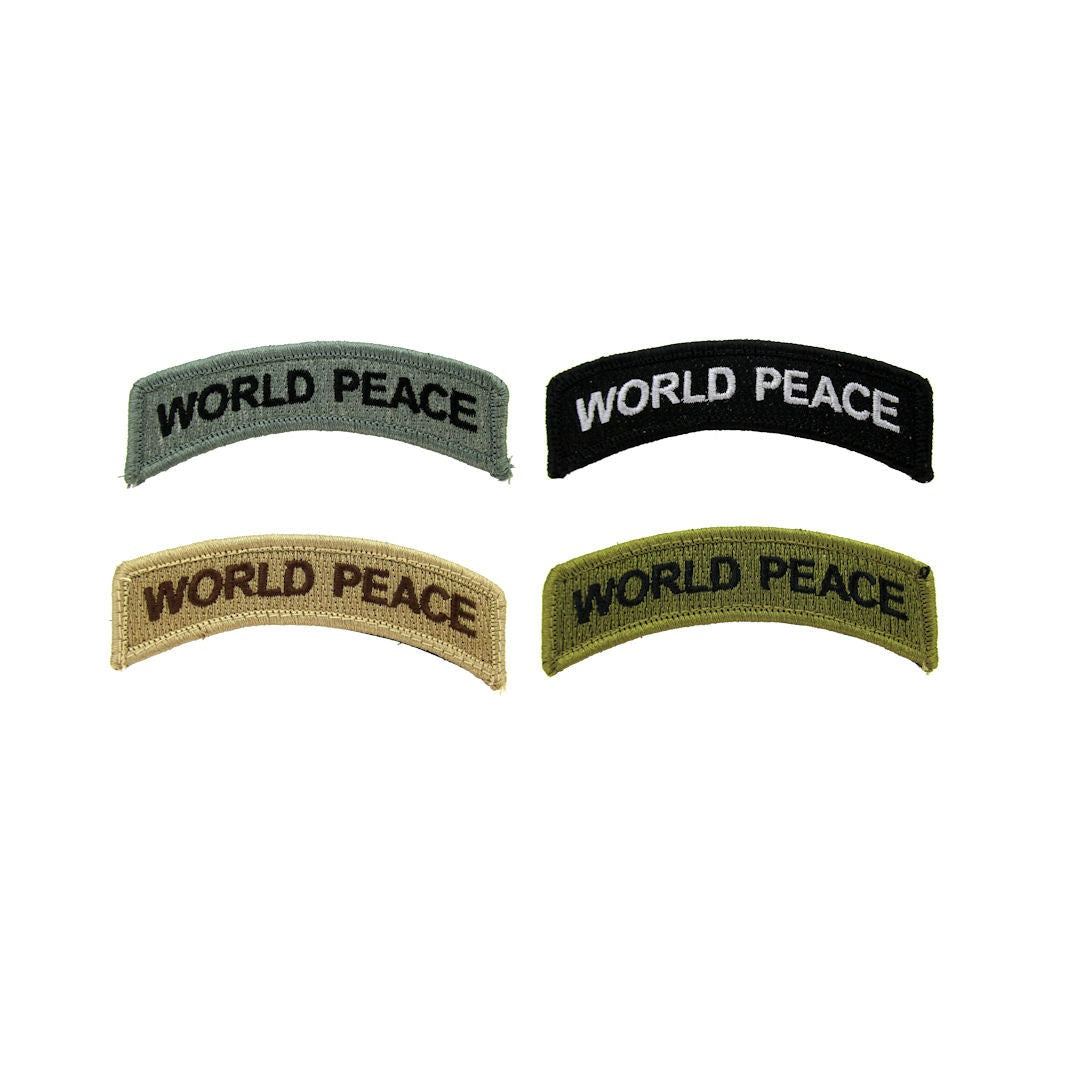 CLEARANCE - World Peace Tab Morale Patch - Various Colors