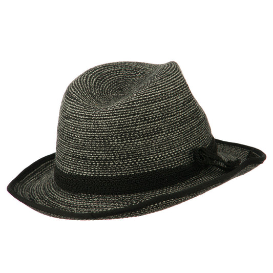 Women's Triple Hat Band Wool Fedora
