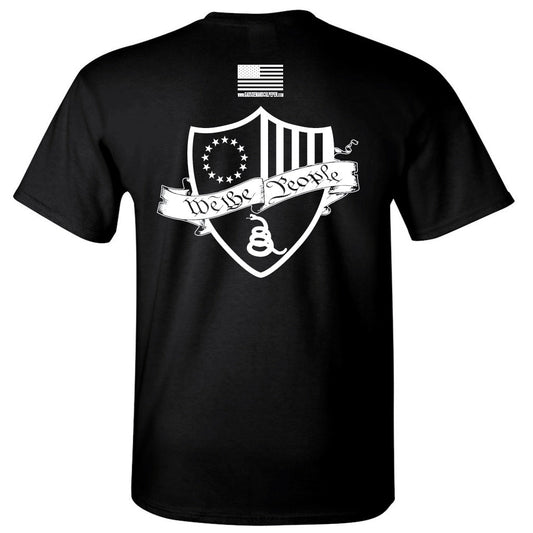 We The People - Black T-Shirt