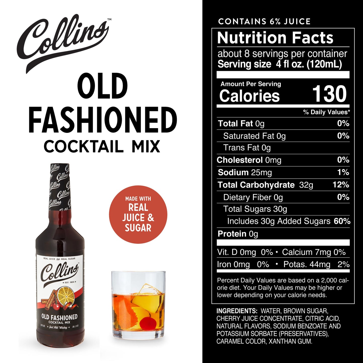 Old Fashioned Cocktail Mix