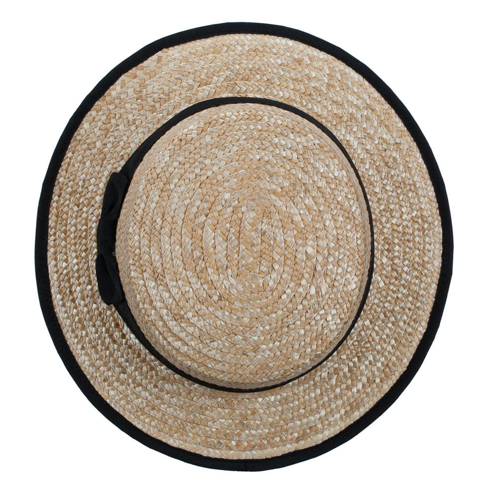 Women's Boater Pork Pie Fedora