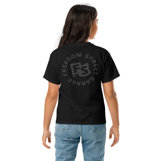Youth Black-out Flag T-shirt