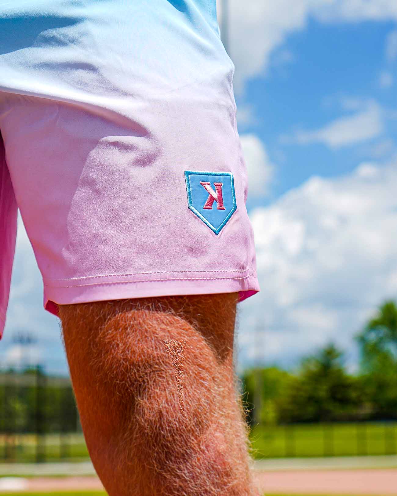 Cotton Candy Gradient Training Shorts