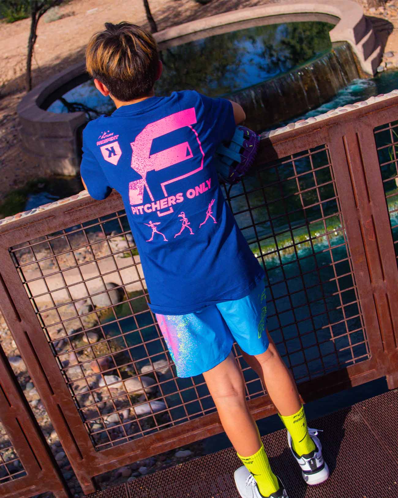 YOUTH Future Prospects Training Shorts - Blue