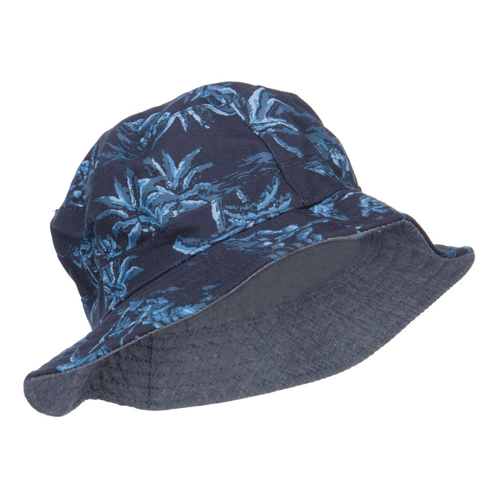 Boy's Reversible Cotton Bucket Hat