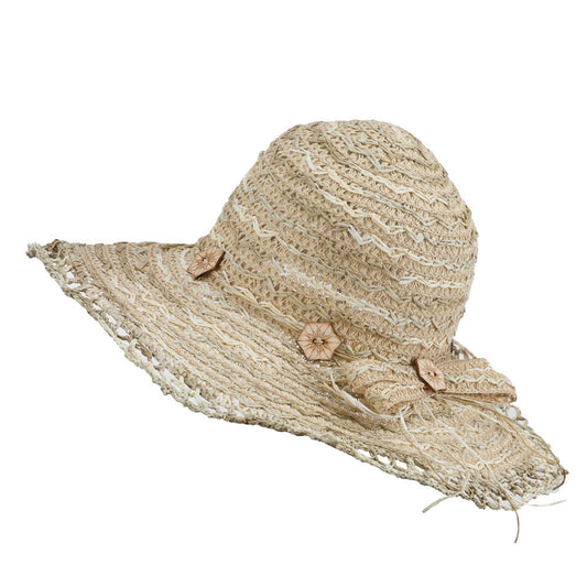 Zig Zag Designed Toyo Braid Hat