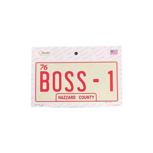 Boss 1 Novelty Sticker Decal