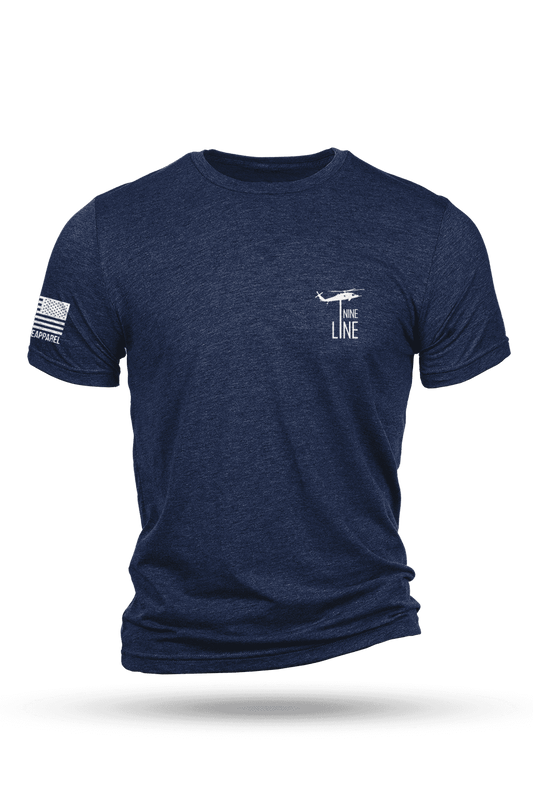 Men's Tri-Blend T-Shirt - Anchor Flag