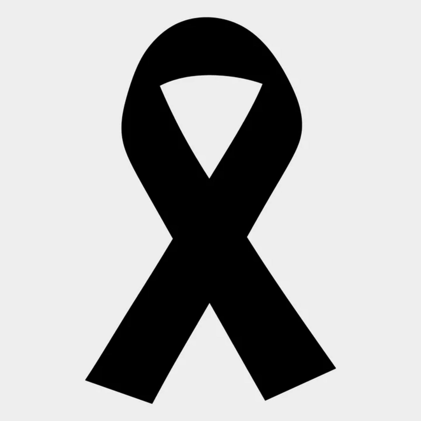 Mourning Ribbon Vehicle Magnet 1 PK