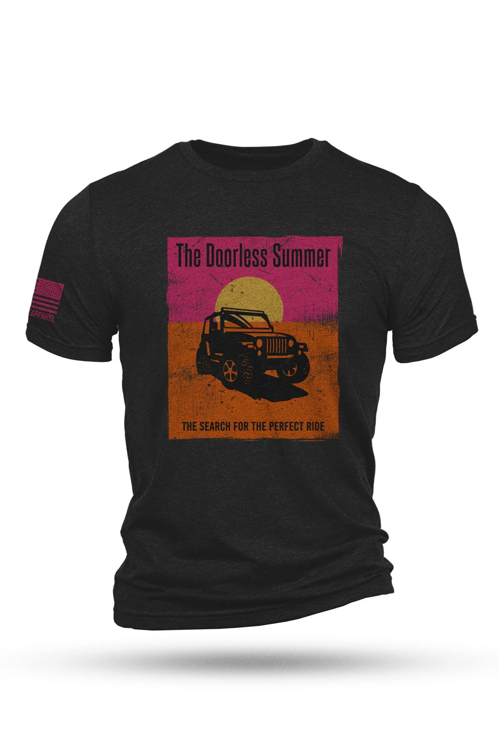 Men's Tri-Blend T-Shirt - THE DOORLESS SUMMER