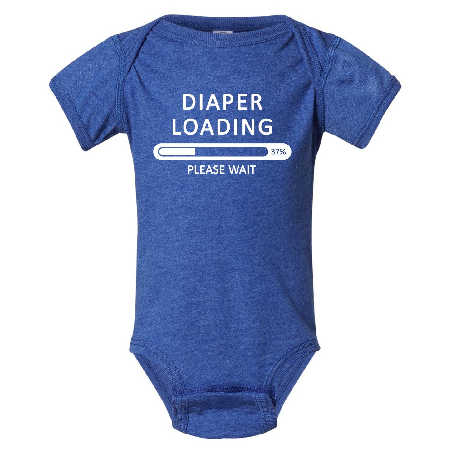 Diaper Loading Please Wait Baby/Toddler Onesie