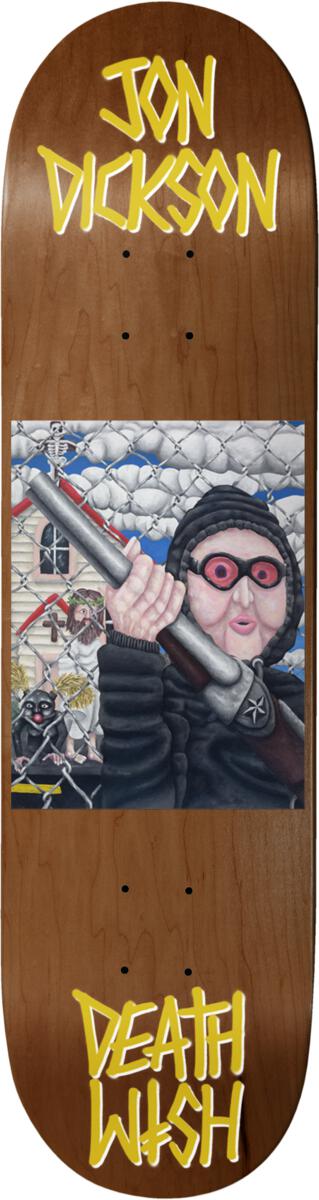 DEATHWISH DICKSON ALL SCREWED UP 8.475" COMPLETE SKATEBOARD