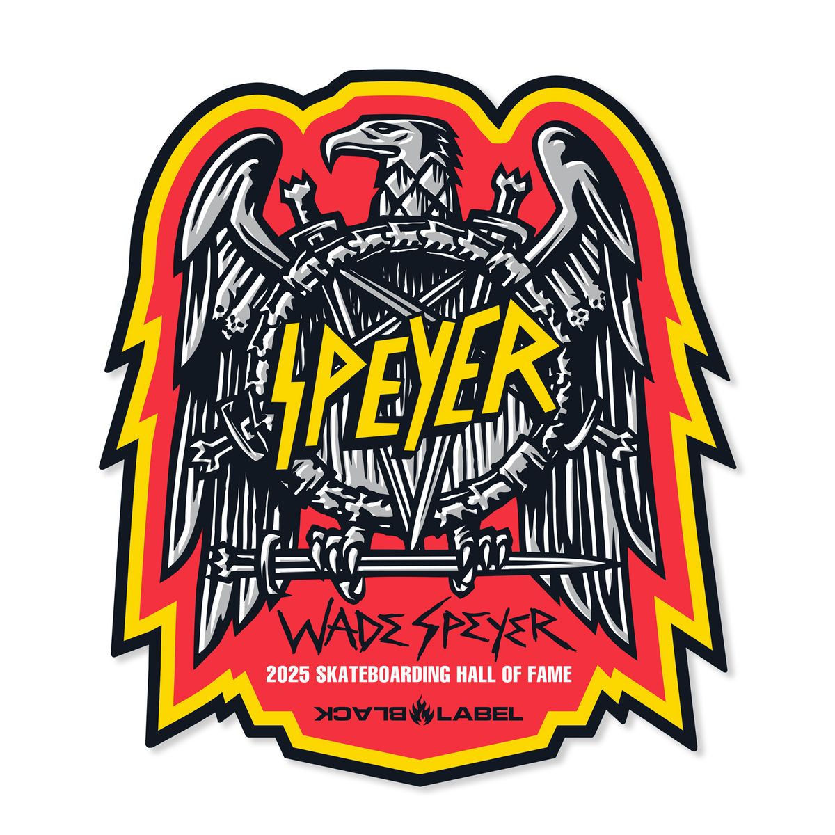 BLACK LABEL Wade Speyer "Eagle SHOF" Sticker