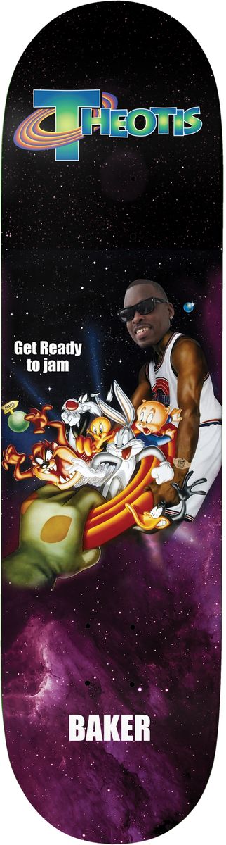 Baker Theotis FLY LIKE AN EAGLE 8.25" Skateboard Deck