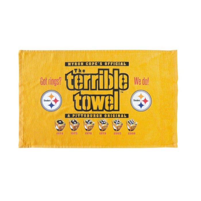 Pittsburgh Steelers Got Rings Terrible Towel® Championship Celebration | Officially licensed by the NFL