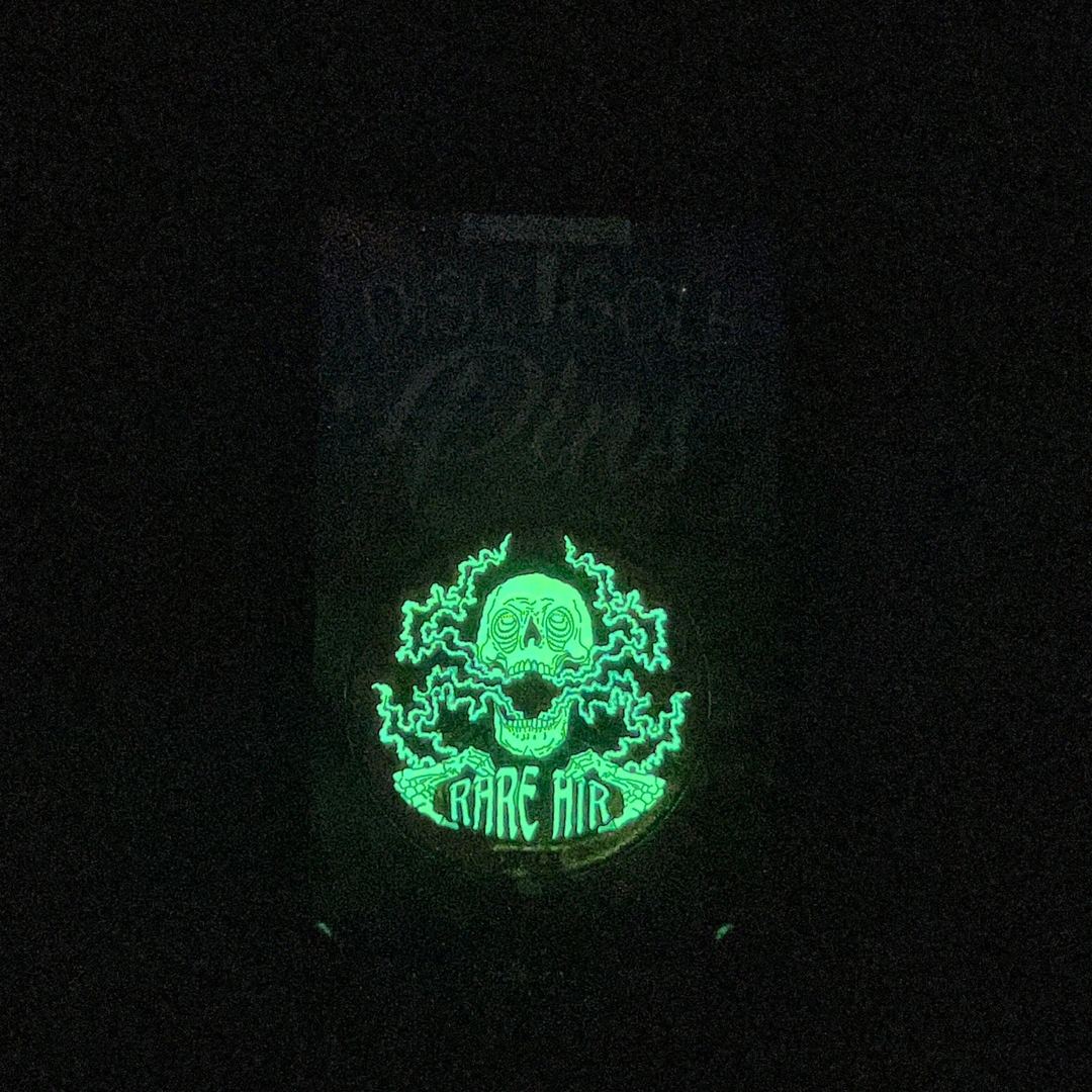 RAD Skull Pin - Glow!