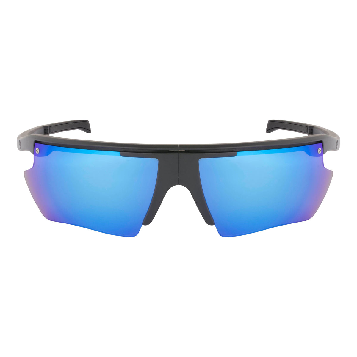 POPEDGE | Small Matte Black | Polarized Gray/Blue Mirror | Popticals
