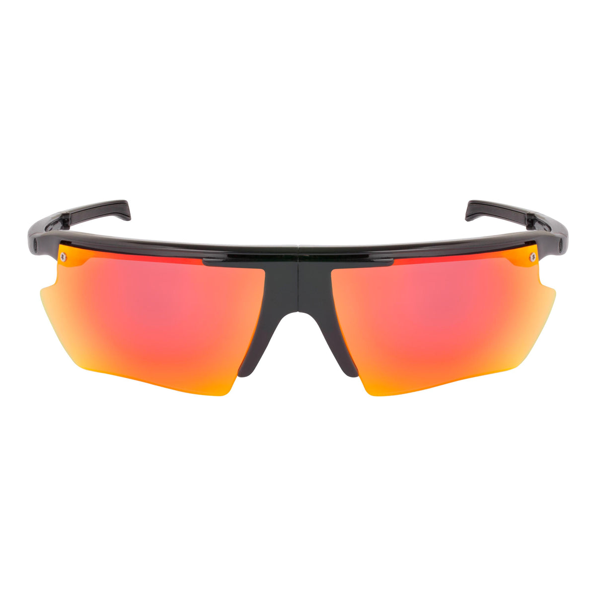 POPEDGE | Small Gloss Black | Polarized Gray/Red Mirror | Popticals