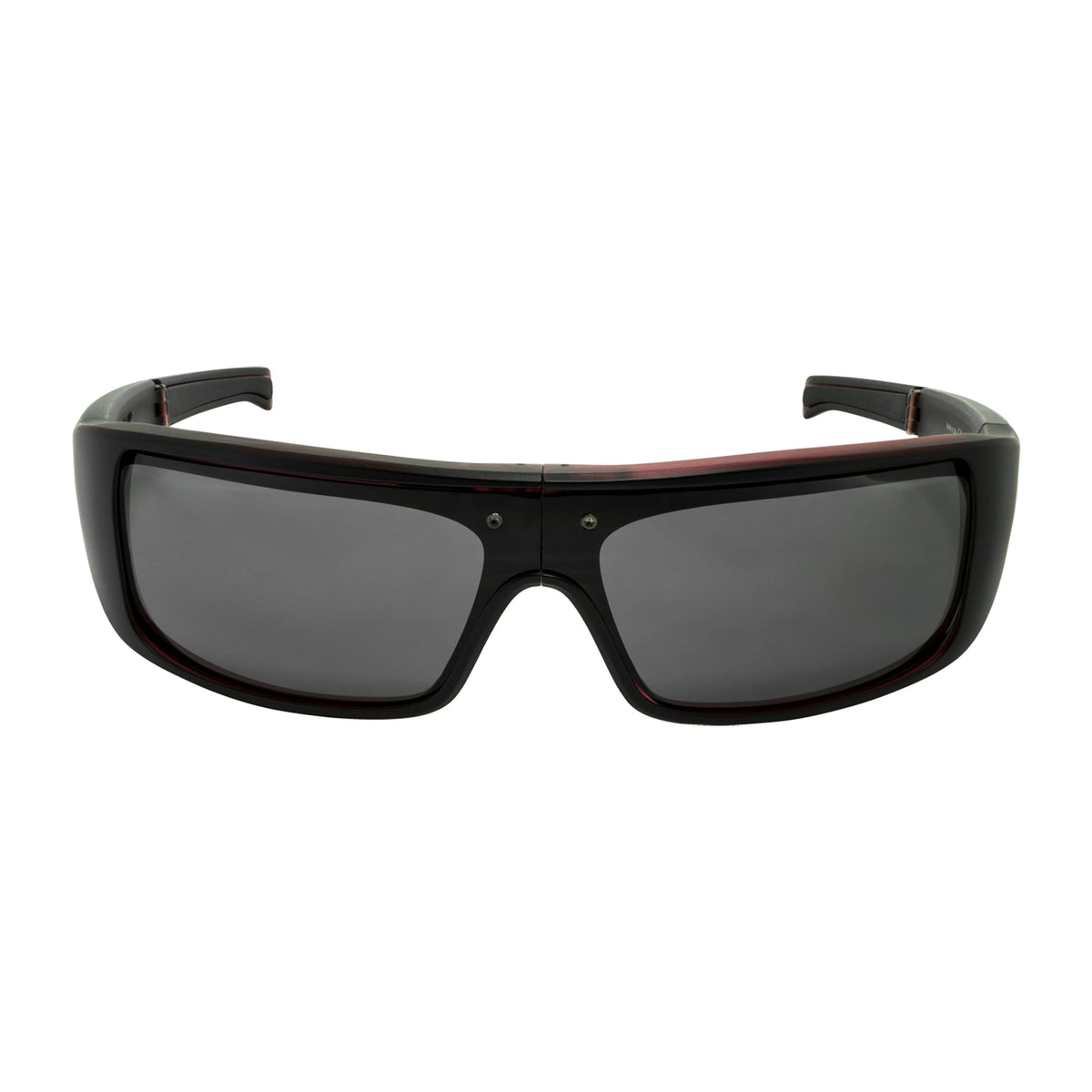 POPGEAR | Matte Red/Black Crystal | Polarized Gray | Popticals