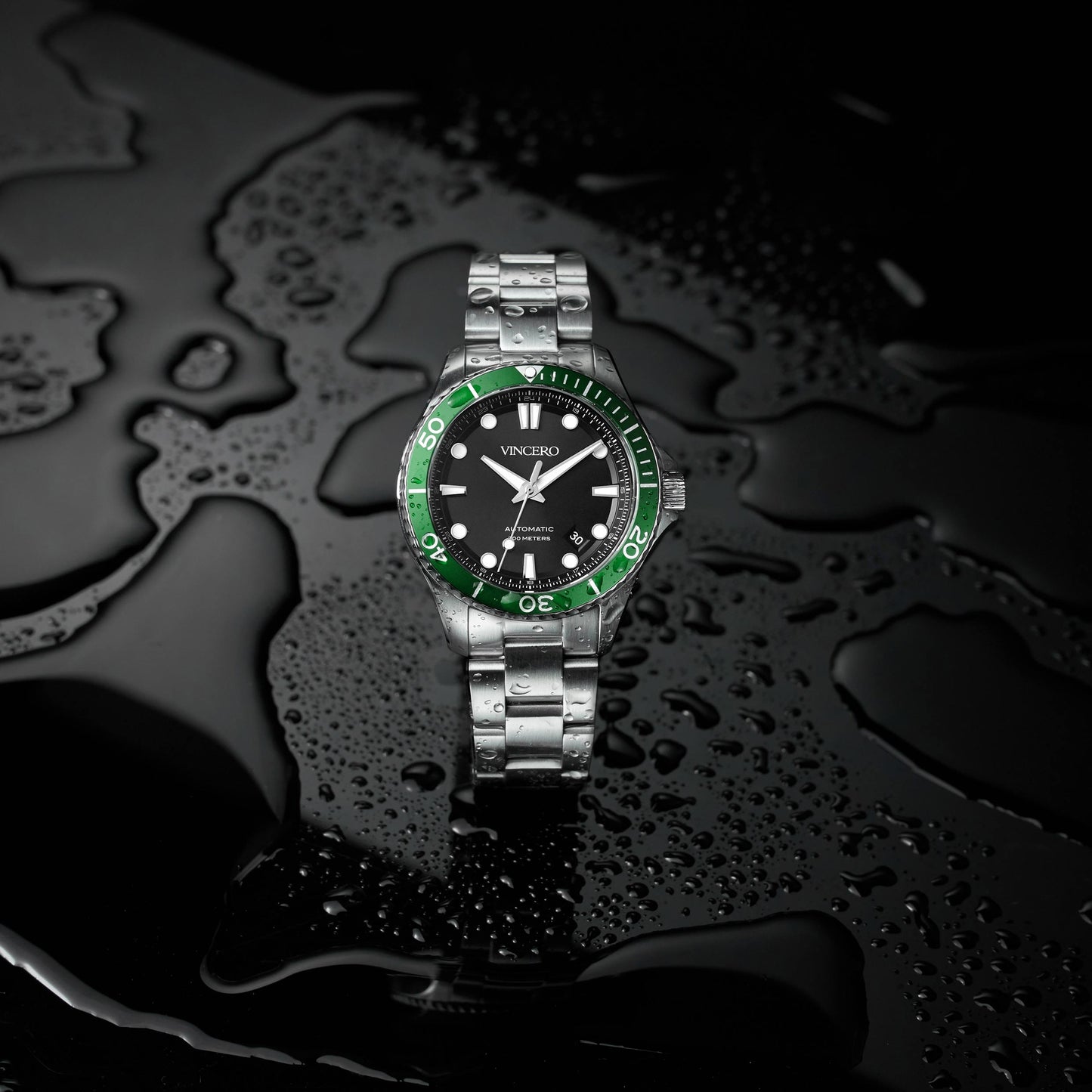 The Argo Automatic - Green/Silver