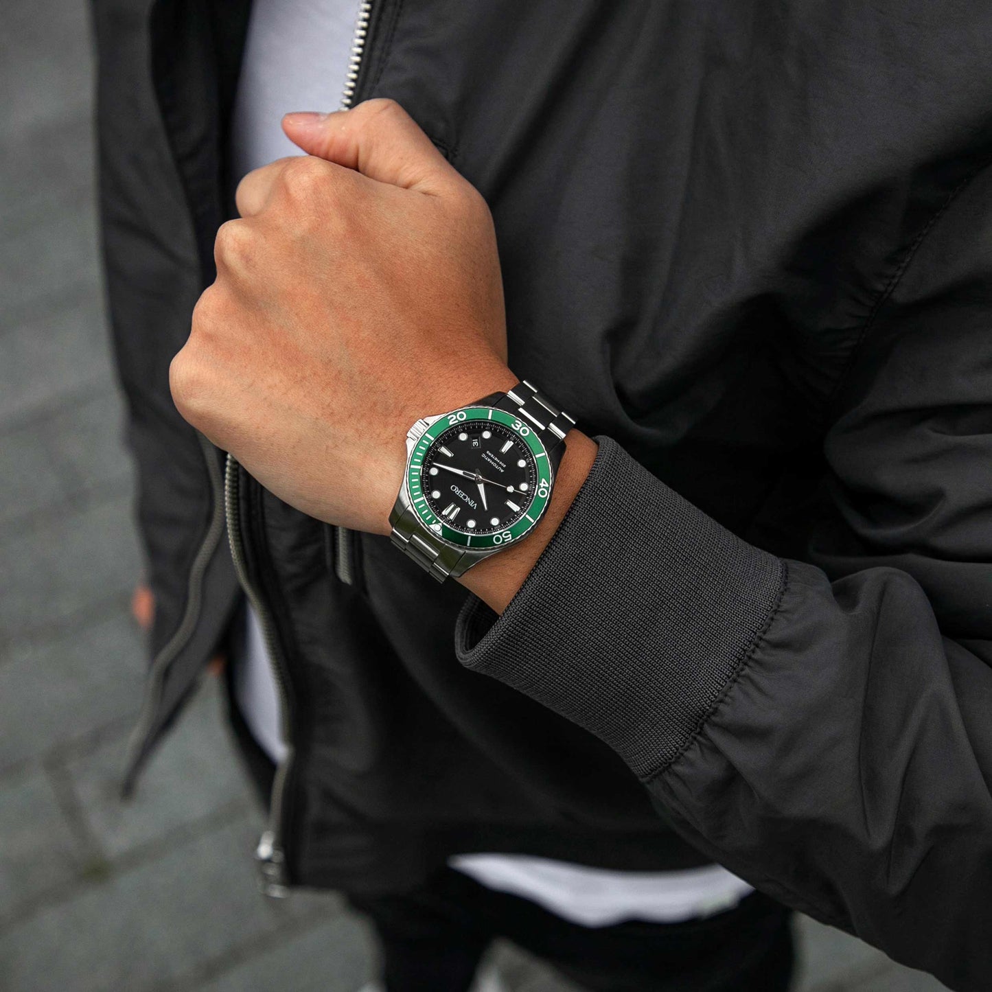 The Argo Automatic - Green/Silver