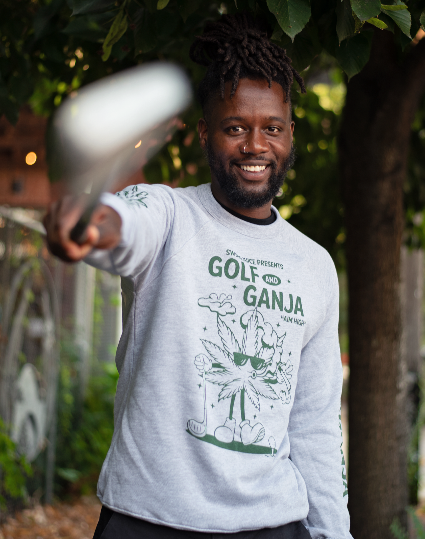 Golf & Ganja Unisex Sweatshirt - Final Sale