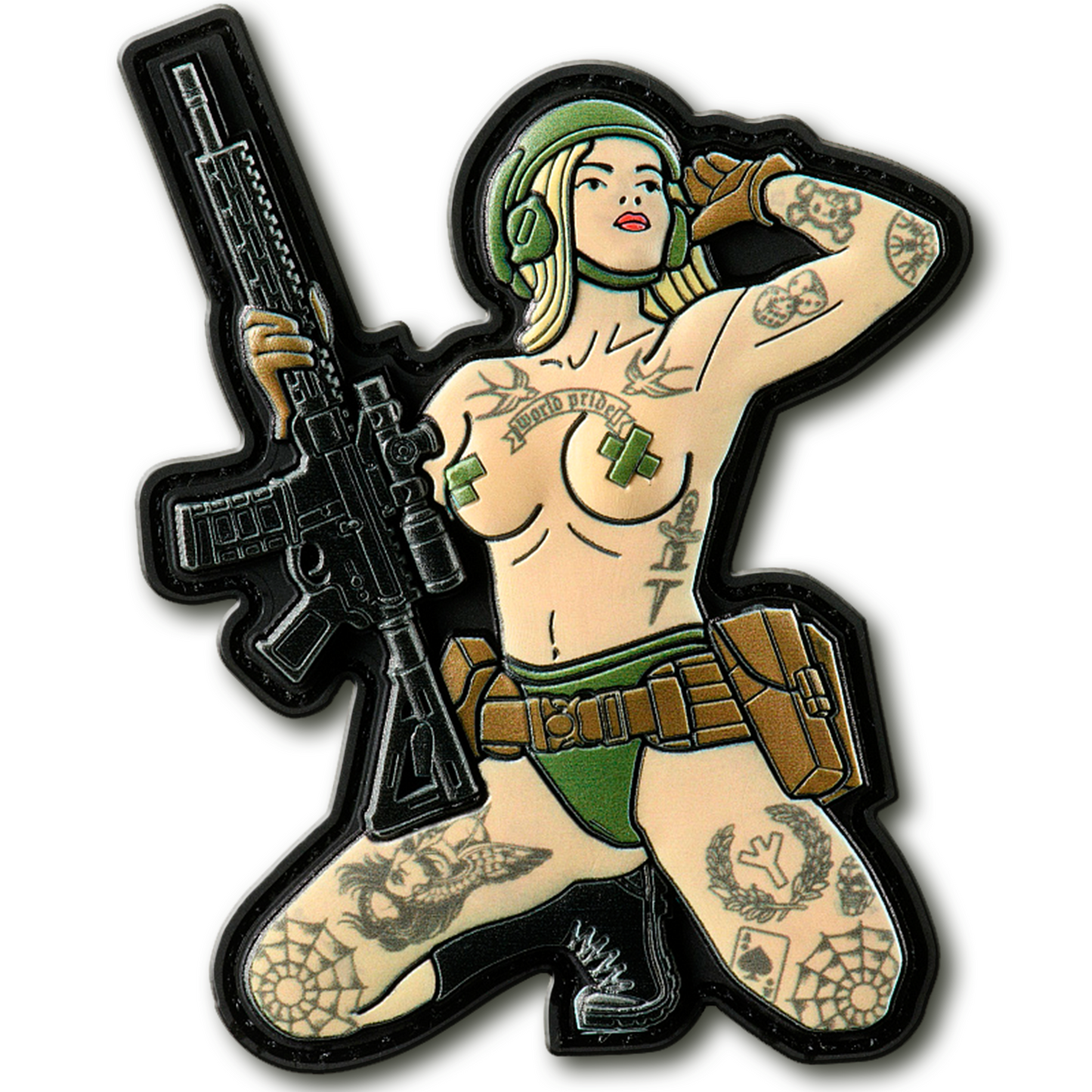 M-Tac Morale Patch Tactical Girl