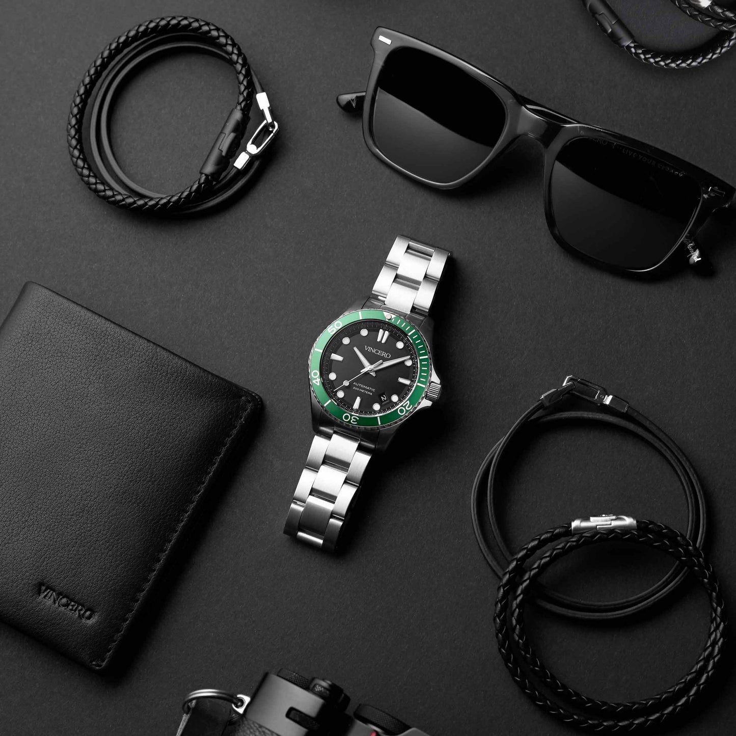 The Argo Automatic - Green/Silver