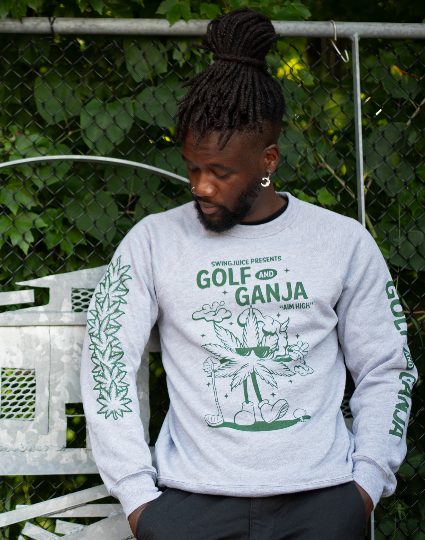 Golf & Ganja Unisex Sweatshirt - Final Sale