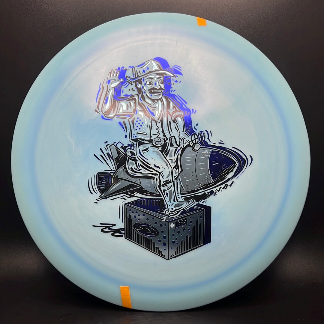 Alpha Warbird - "Ride Em Rocket Cowboy" Triple Foil