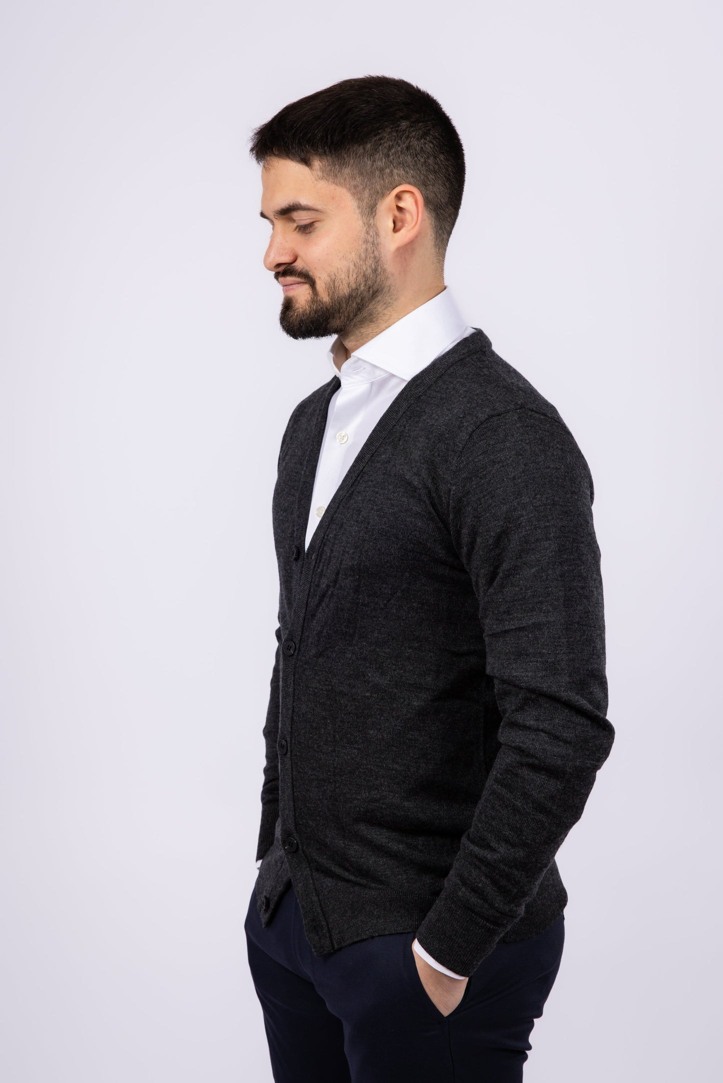 Classic Button-Up Cardigan