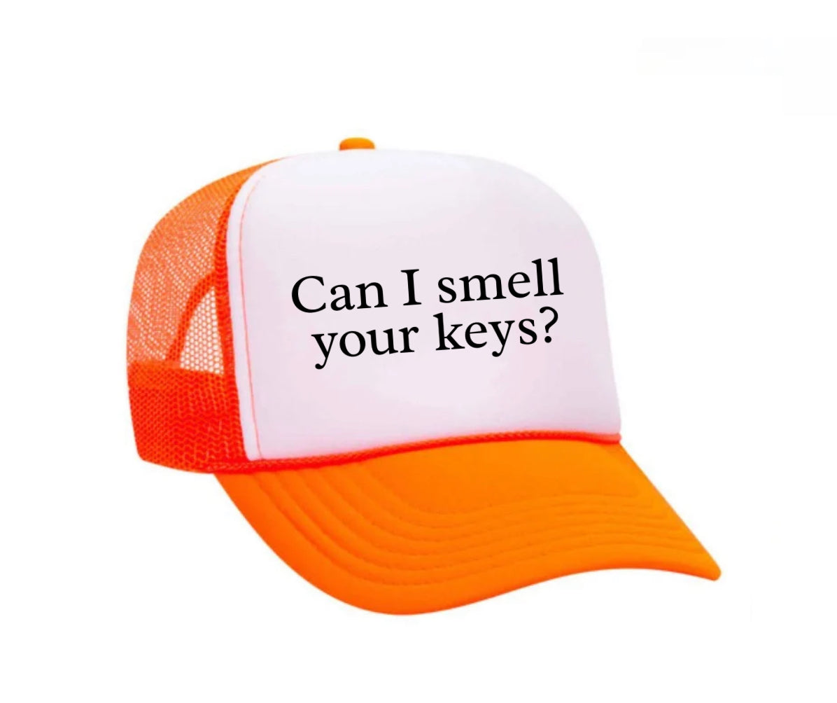 Can I Smell Your Keys? Trucker Hat