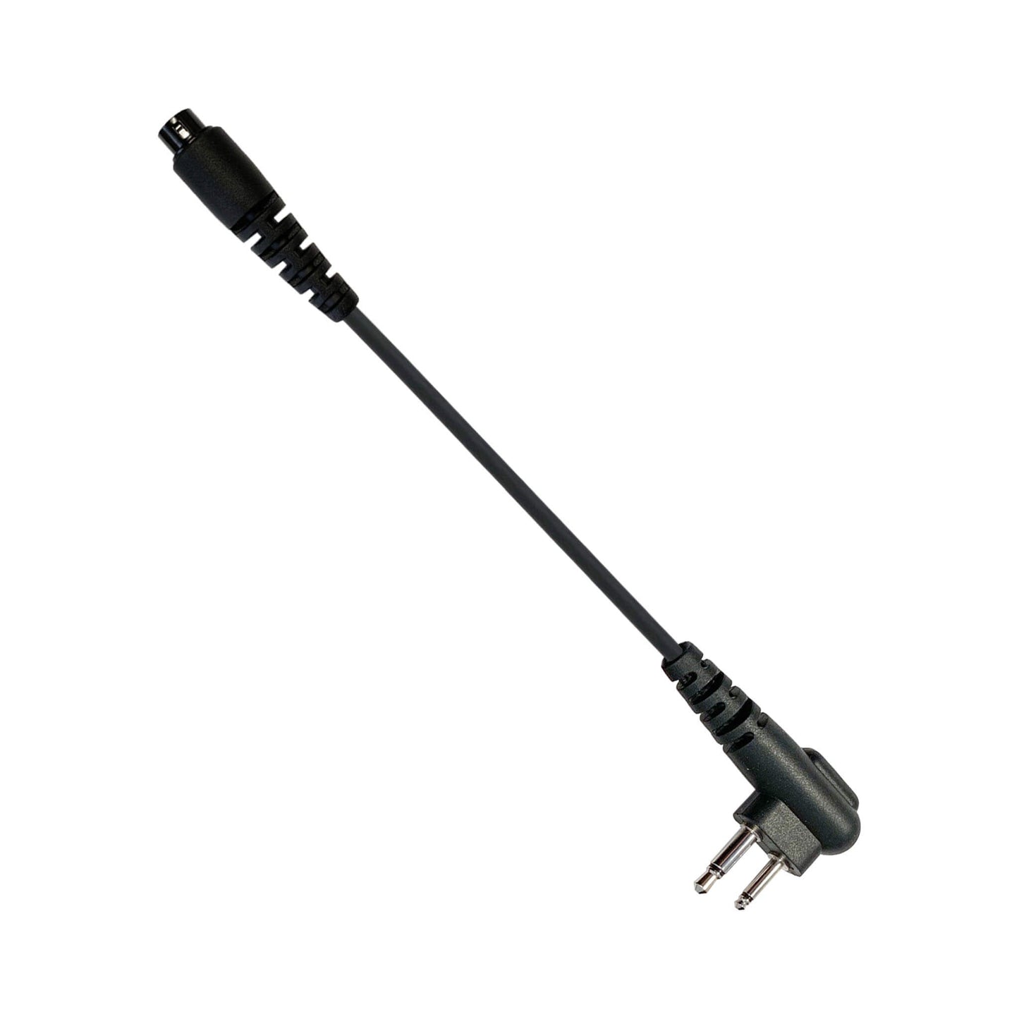 Tactical Radio Amplified Adapter/PTT for Headset(Hirose): Gentex, Ops-Core, OTTO, 3M Peltor ComTac, XPI, MSA, Helicopter, & More - 2 Pin Motorola HYT Tekk BearCom Blackbox & More