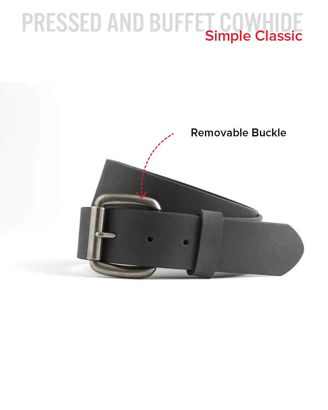 Leather Belt 1 1/2"