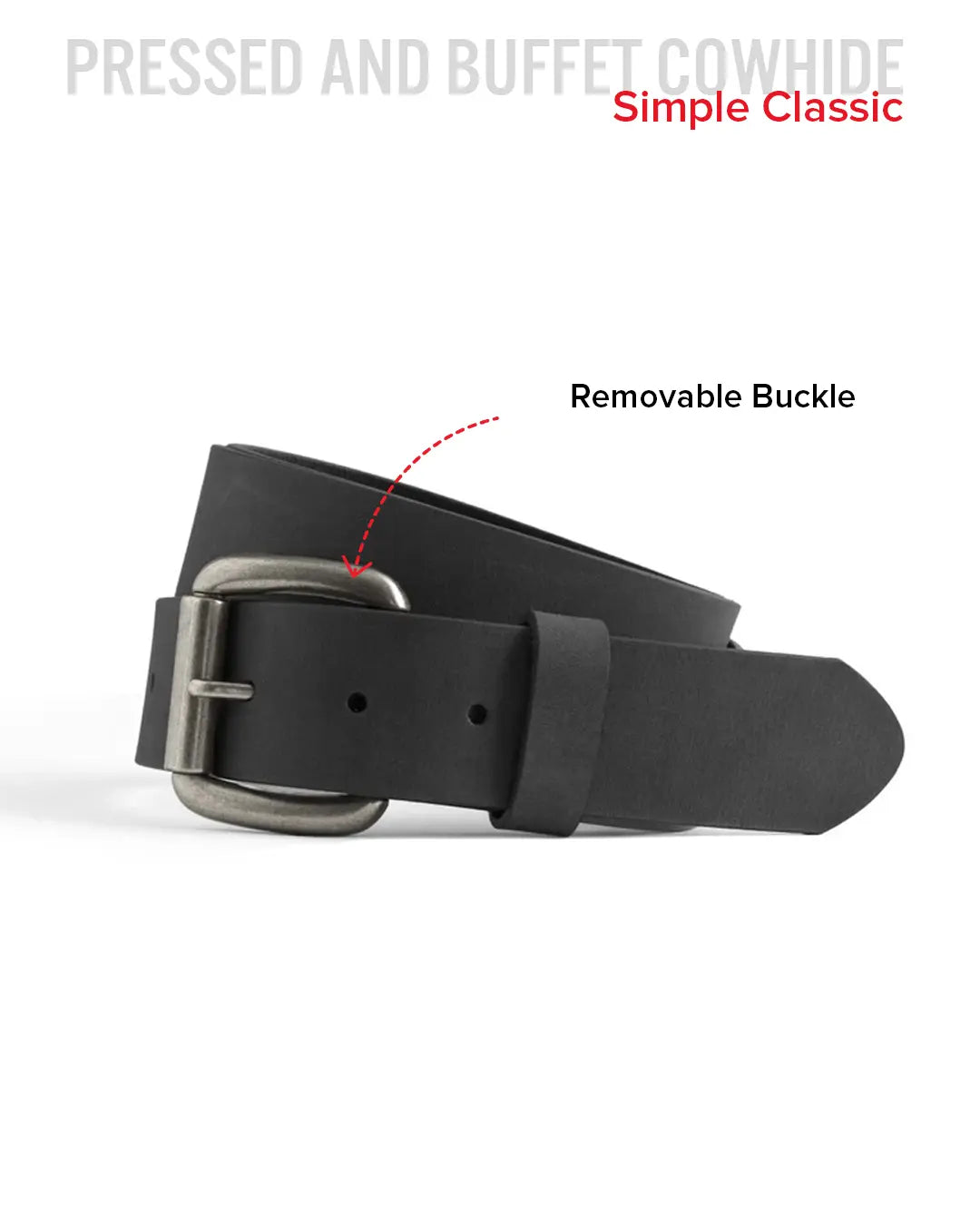 Leather Belt 1 1/2"
