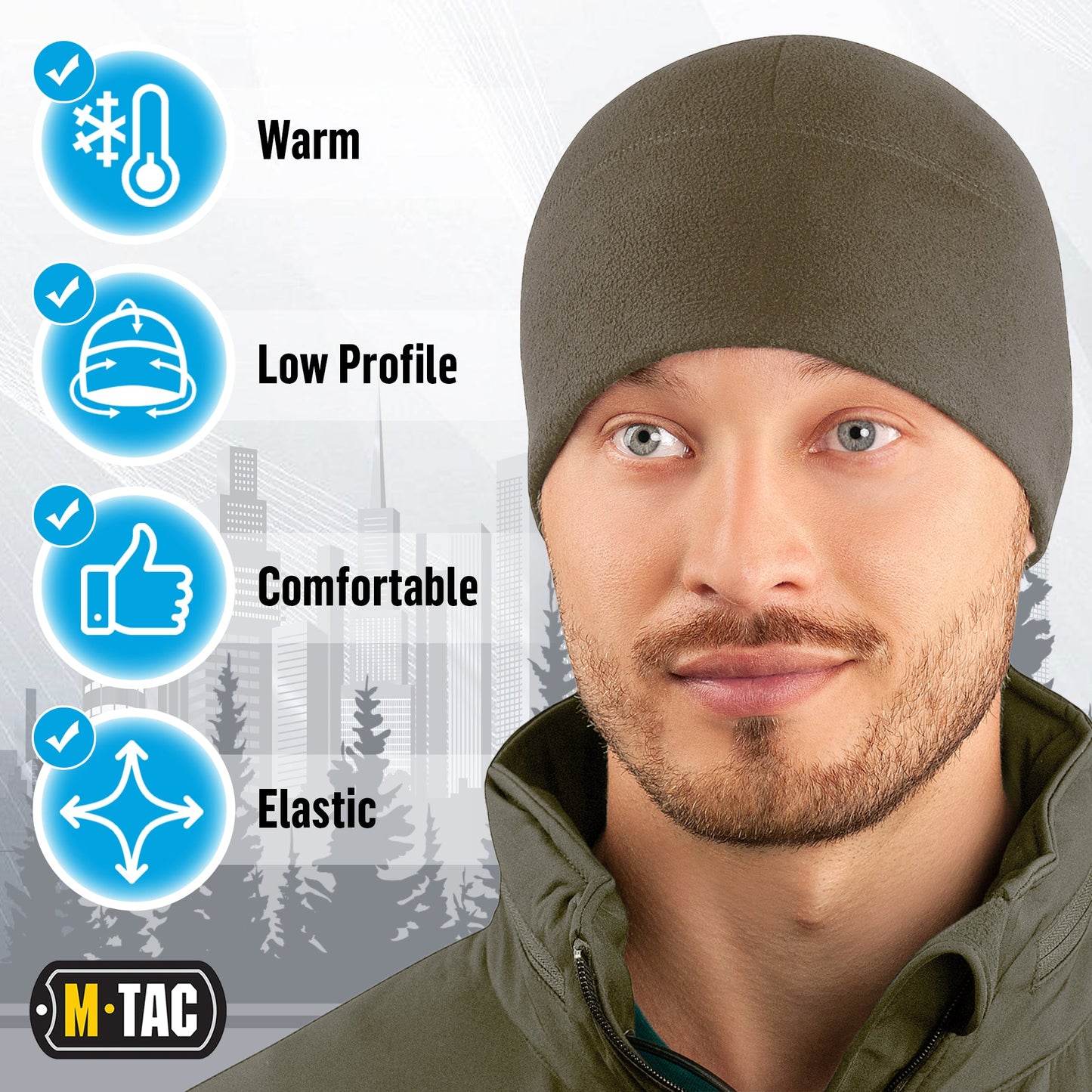 M-Tac Fleece Watch Cap (320 g/m2)
