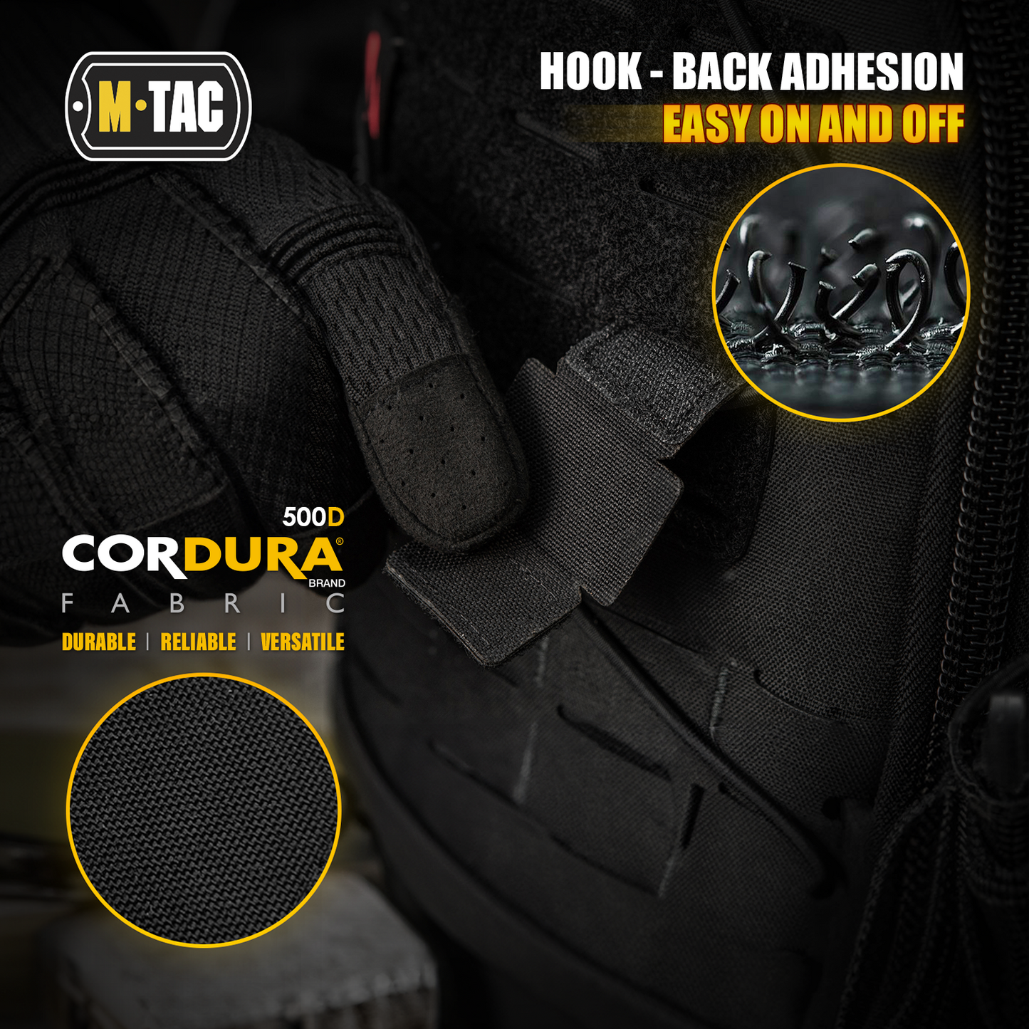 M-Tac Patch Tiger Eyes Laser Cut (couple)