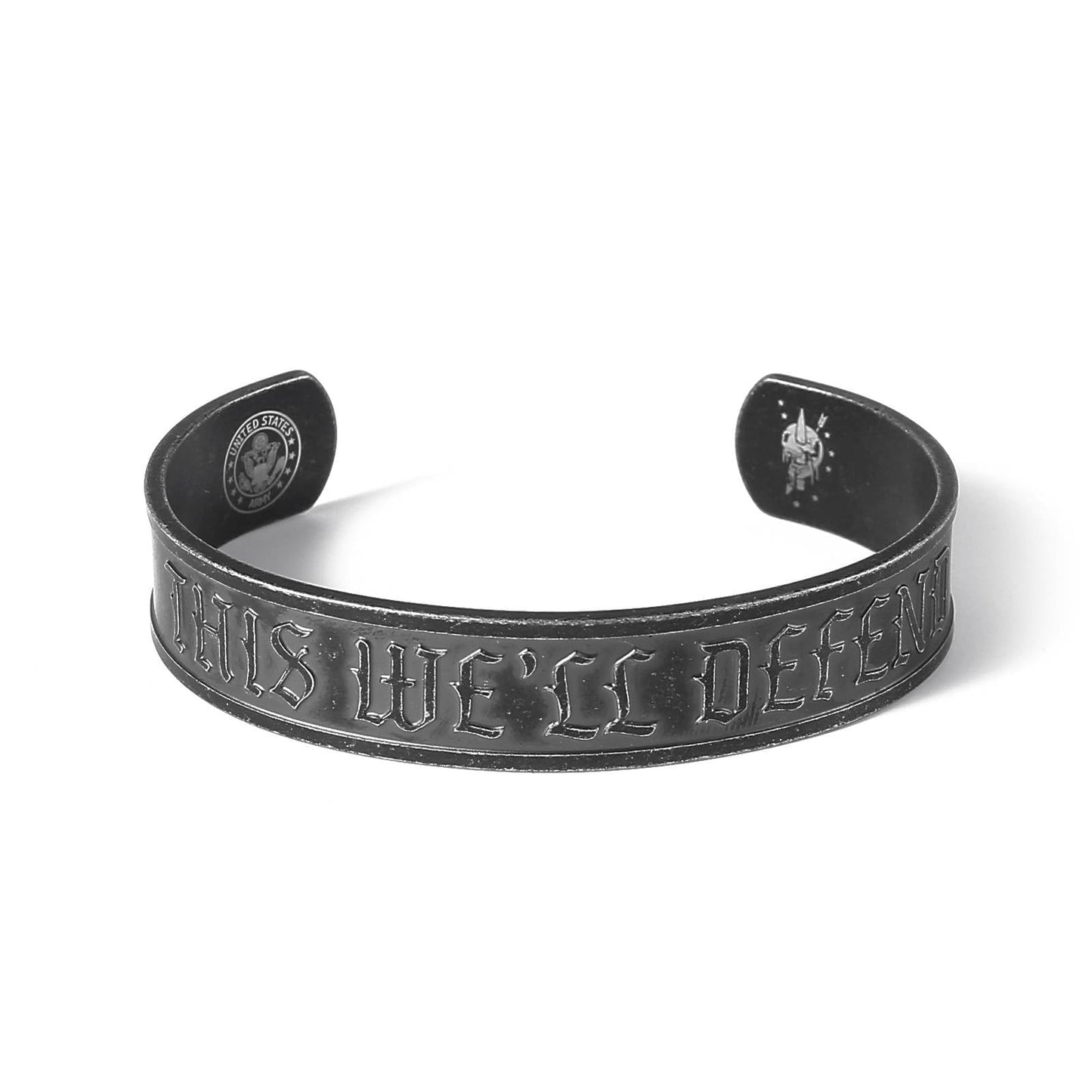 This We'll Defend - Stainless Steel Cuff Bracelet