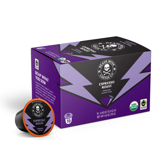Espresso Roast Death Cups 10 Ct